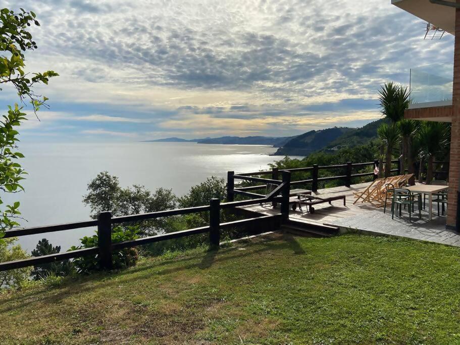 Piper Etxea Relax Mar Y Monte Villa Mutriku Eksteriør billede